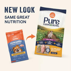 CANIDAE Pure croquettes petites races avec premier ingrédient poulet fermier