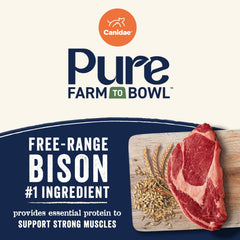 CANIDAE Pure ingrédients limités, 10 ou moins, pour régime simple.
