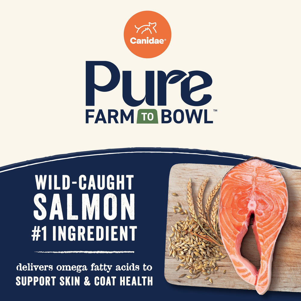 Canidae Pure croquettes à liste restreinte sans céréales et additifs.
