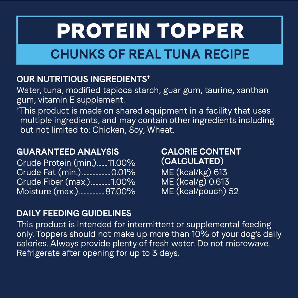 CANIDAE Pure Protein Topper – Protéine ajoutée pour varier les repas et soutenir l'hydratation.