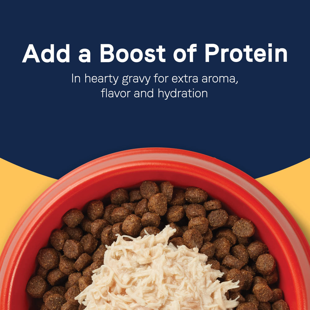CANIDAE Pure Protein Topper: usage quotidien comme topping protéiné pour petits chiens.