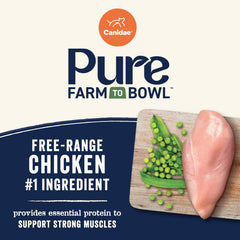 CANIDAE Pure protéine maigre, soutien potentiel d'une masse corporelle saine
