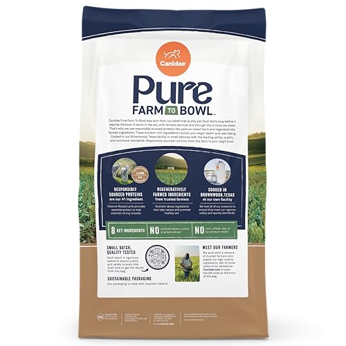 CANIDAE Pure – riz brun, ingrédient clé et source d’énergie.