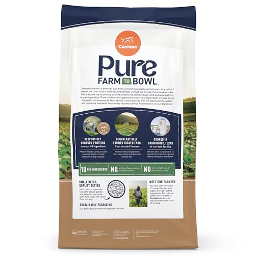CANIDAE Pure sans cereales: croquettes adaptees pour chien adulte.