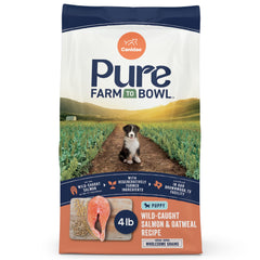 CANIDAE Pure: sac saumon sauvage et avoine pour chiots, énergie potentiels.
