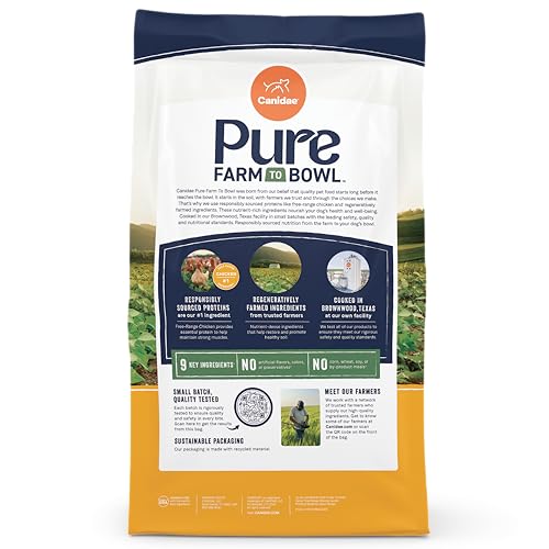 CANIDAE Pure senior sans cereales, poulet et patates douces