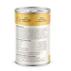 CANIDAE sans maïs, blé et soja, option digestible pour chiens sensibles.