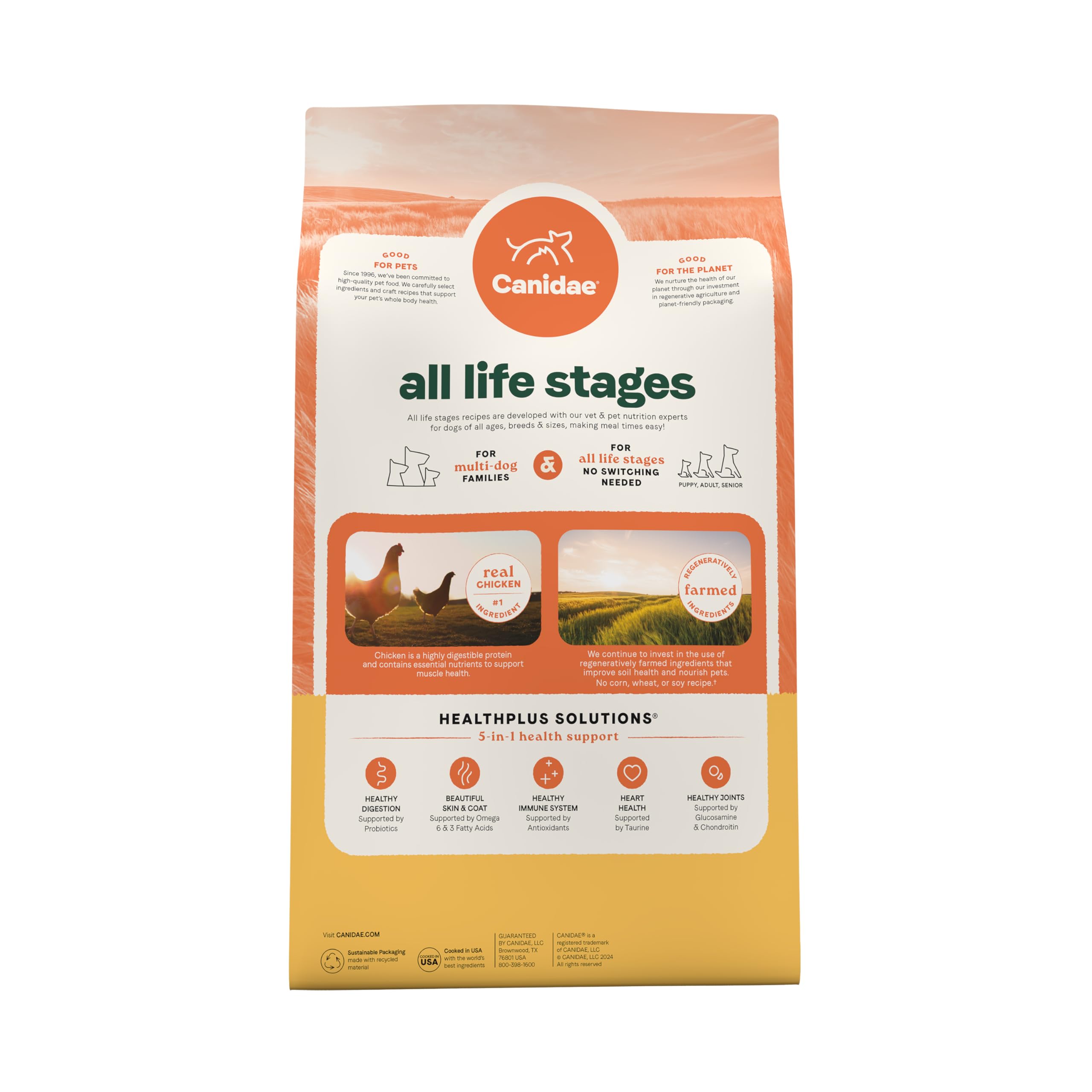 Repas polyvalent pour chiots, adultes et seniors