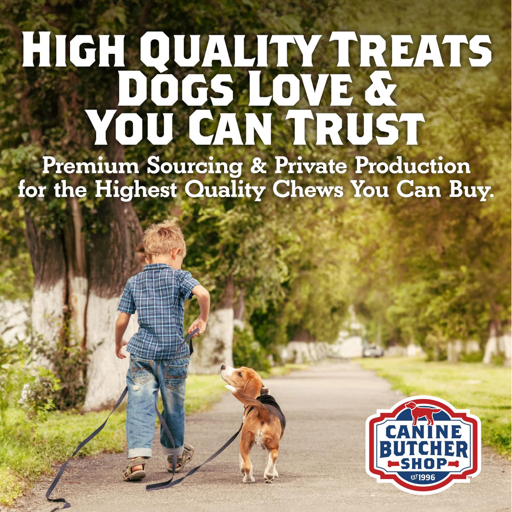 Produit naturel Canine Butcher Shop, sans ingrédients artificiels.