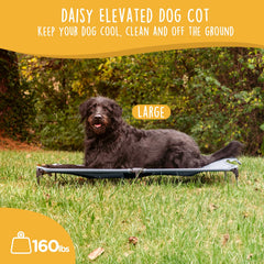 CANINE CANYON Daisy Cot peut supporter jusqu'à 72 kg pour chiens de grande taille