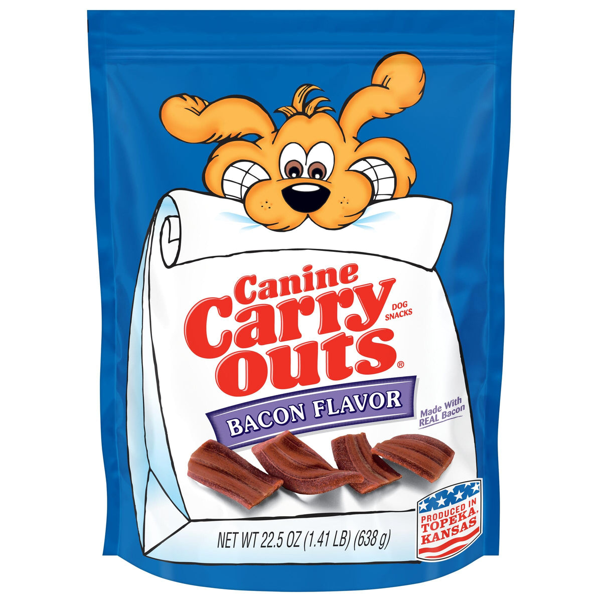 Canine Carry Outs Bacon Flavor, friandises douces pour récompenser votre chien