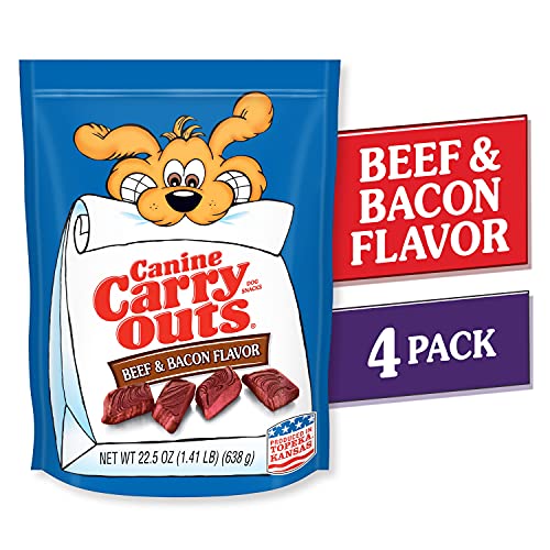 Friandises tendres Canine Carry Outs boeuf-bacon, mâchables et appétentes