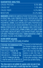 Texture longue durée Canine Carry Outs pour des mâchons qui durent.