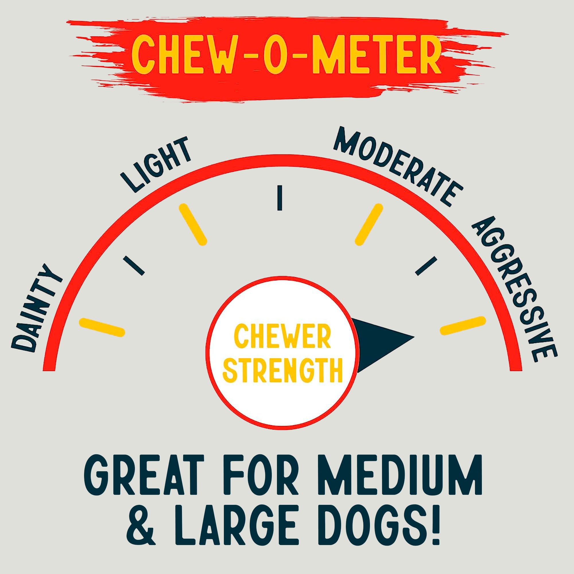 Canine Chews : seul ingrédient peau de boeuf, naturel et simple.