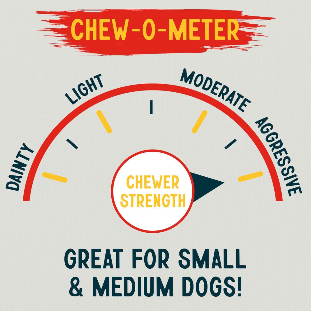 Canine Chews os sans hormones: approche naturelle sans hormones ni antibiotiques.