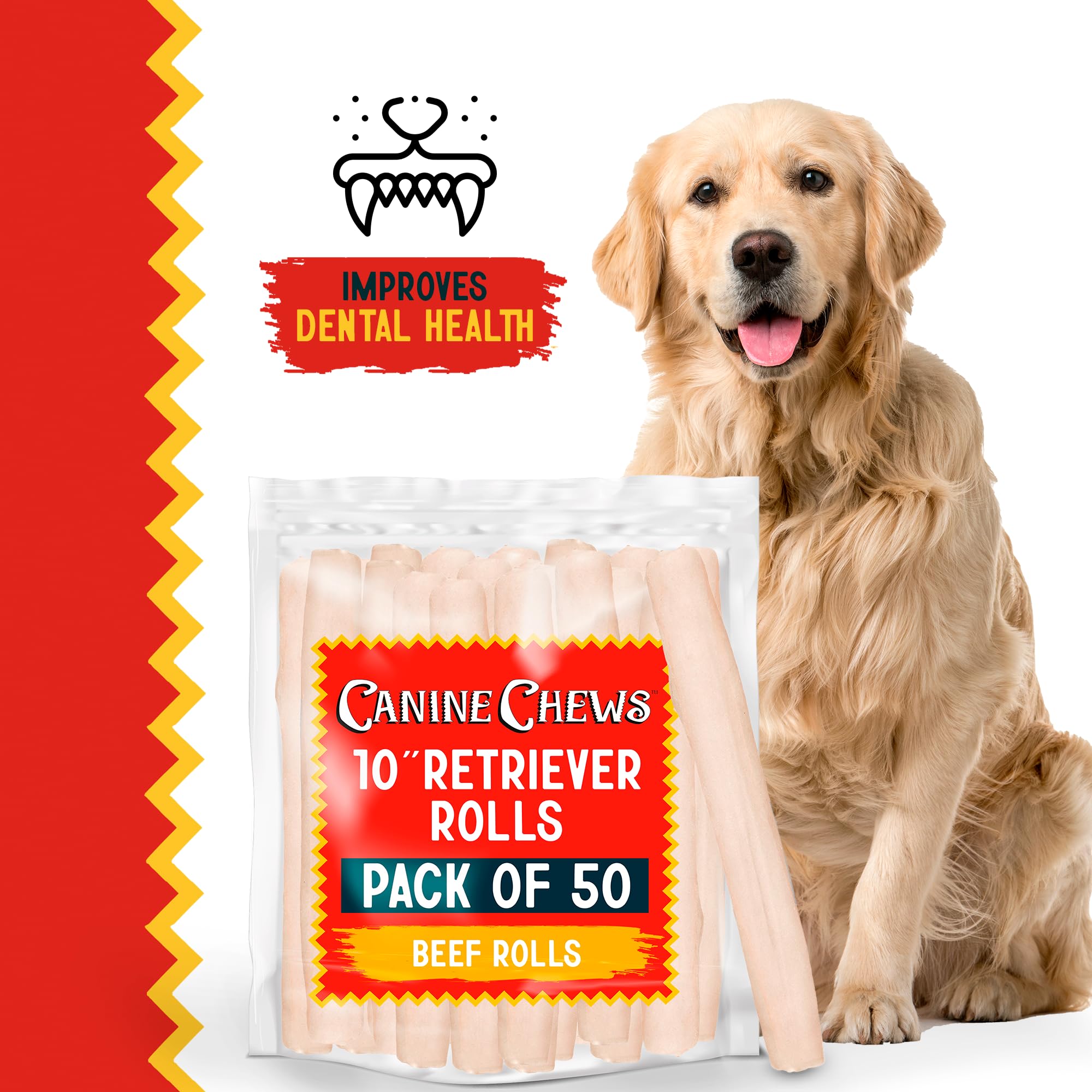 Canine Chews : sans résidus ni taches sur le mobilier, entretien facilité.