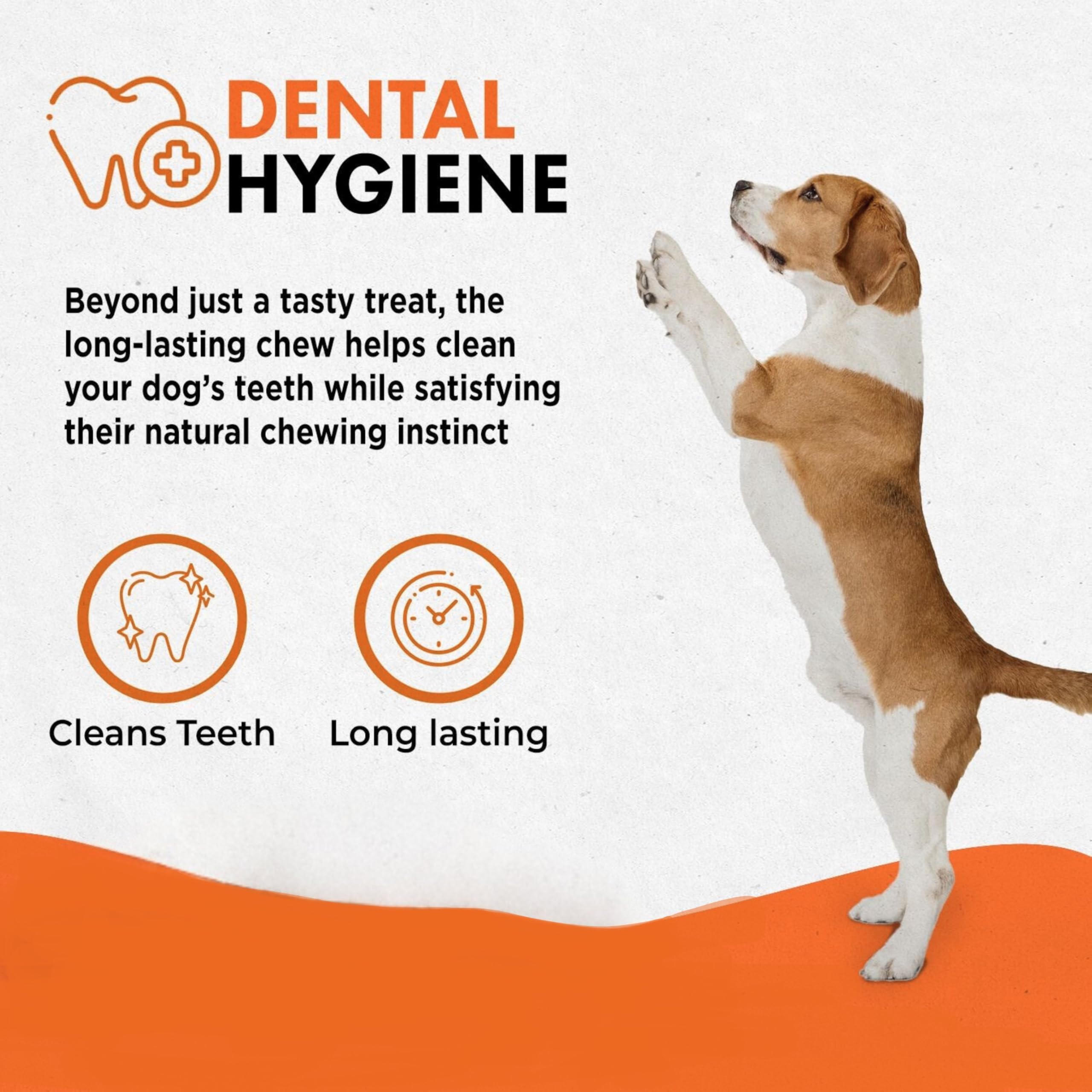 Canine Naturals format 5 pouces, adapté pour chiens jusqu’à 9 kg.