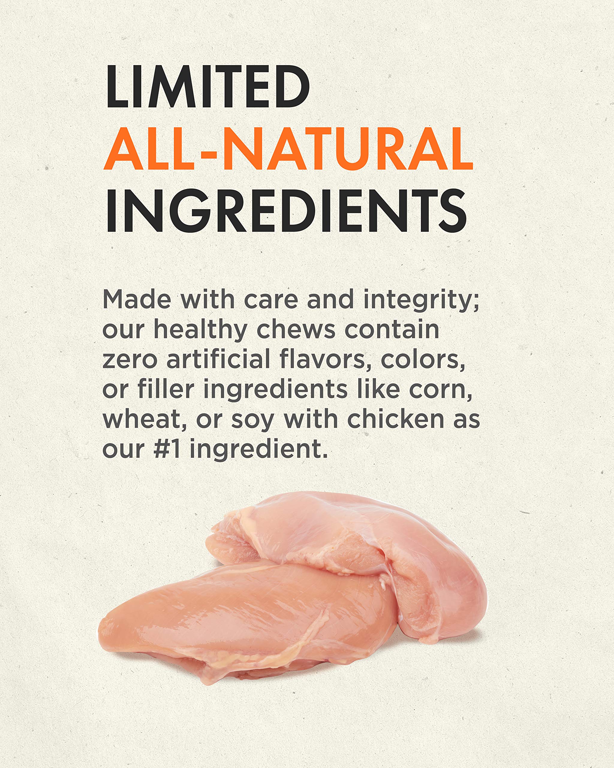 Canine Naturals poulet mini-noeud – sans gluten et saveur naturelle