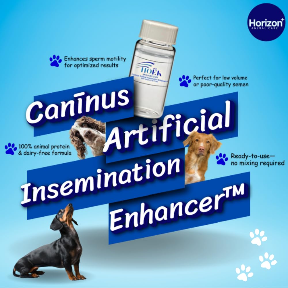 Canīnus améliore la motilité des spermatozoïdes lors de l'insémination artificielle.