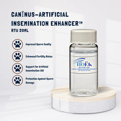 Canīnus formule sans protéine ni lait, hypoallergénique pour chiens sensibles.