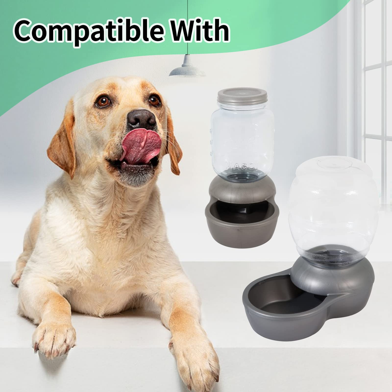 Canova filtre charbon intérieur compatible bol d'eau chiens et chats améliore l'hydratation.