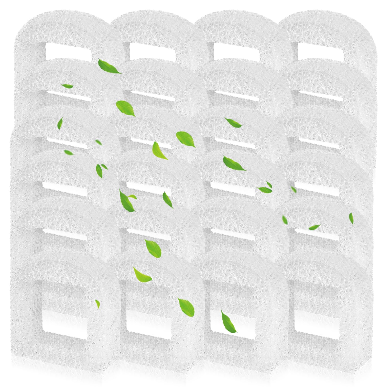 Canova filtre-eau-chat 24-pack en mousse: pratique pour une eau plus propre et fraîche