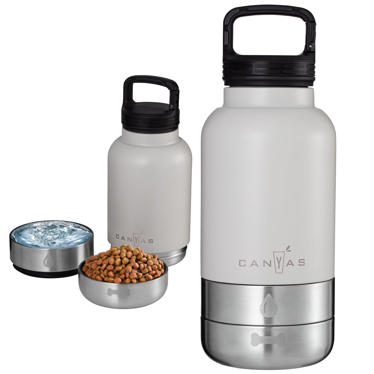 Bouteille eau isolée 32oz CANYAS prête pour l'extérieur et randonnées.