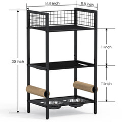 Canyave Tour Chat 4en1 : plateforme-lit confortable pour sieste.