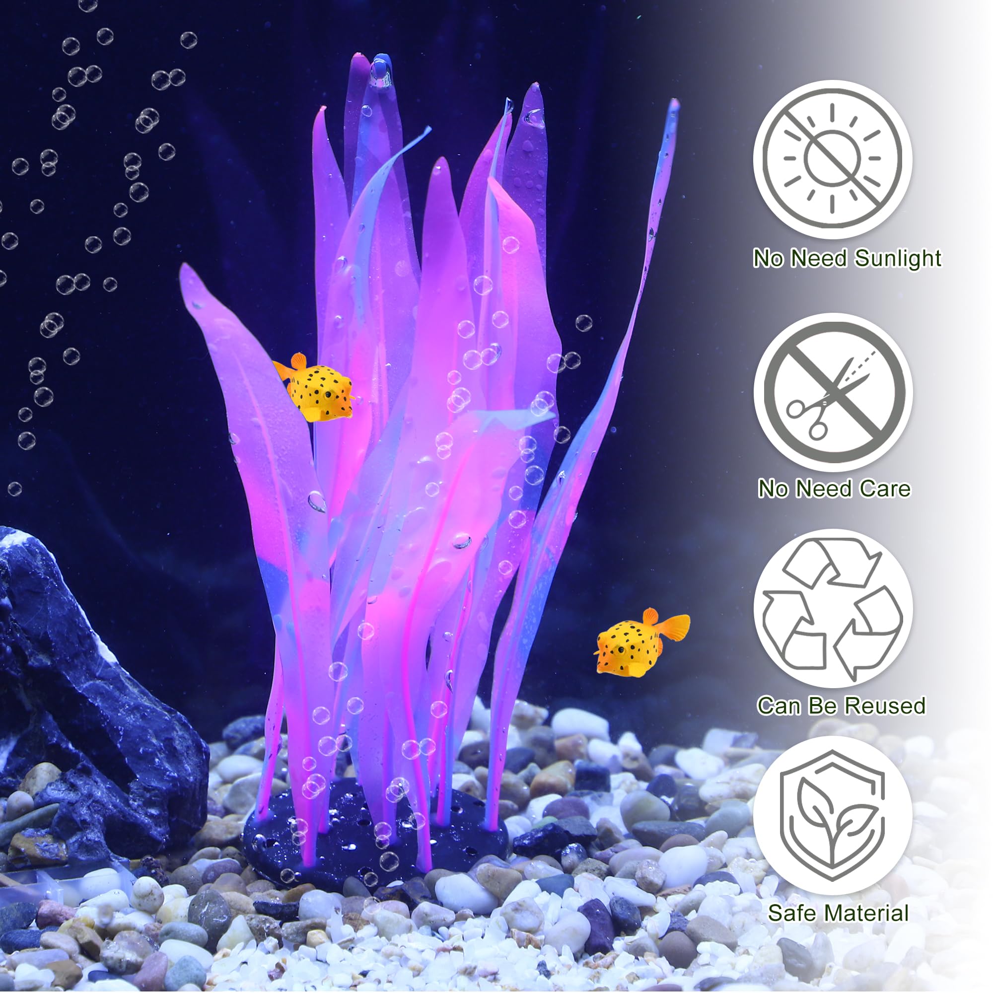 CAPASTEC deco aquarium silicone rose: support sûr et durable pour le décor.