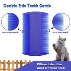 CAPHONT peigne à dents longues: démêlage efficace des poils longs.
