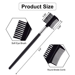 CAPHONT peigne double-face pour traces de larmes, nettoyage en douceur.