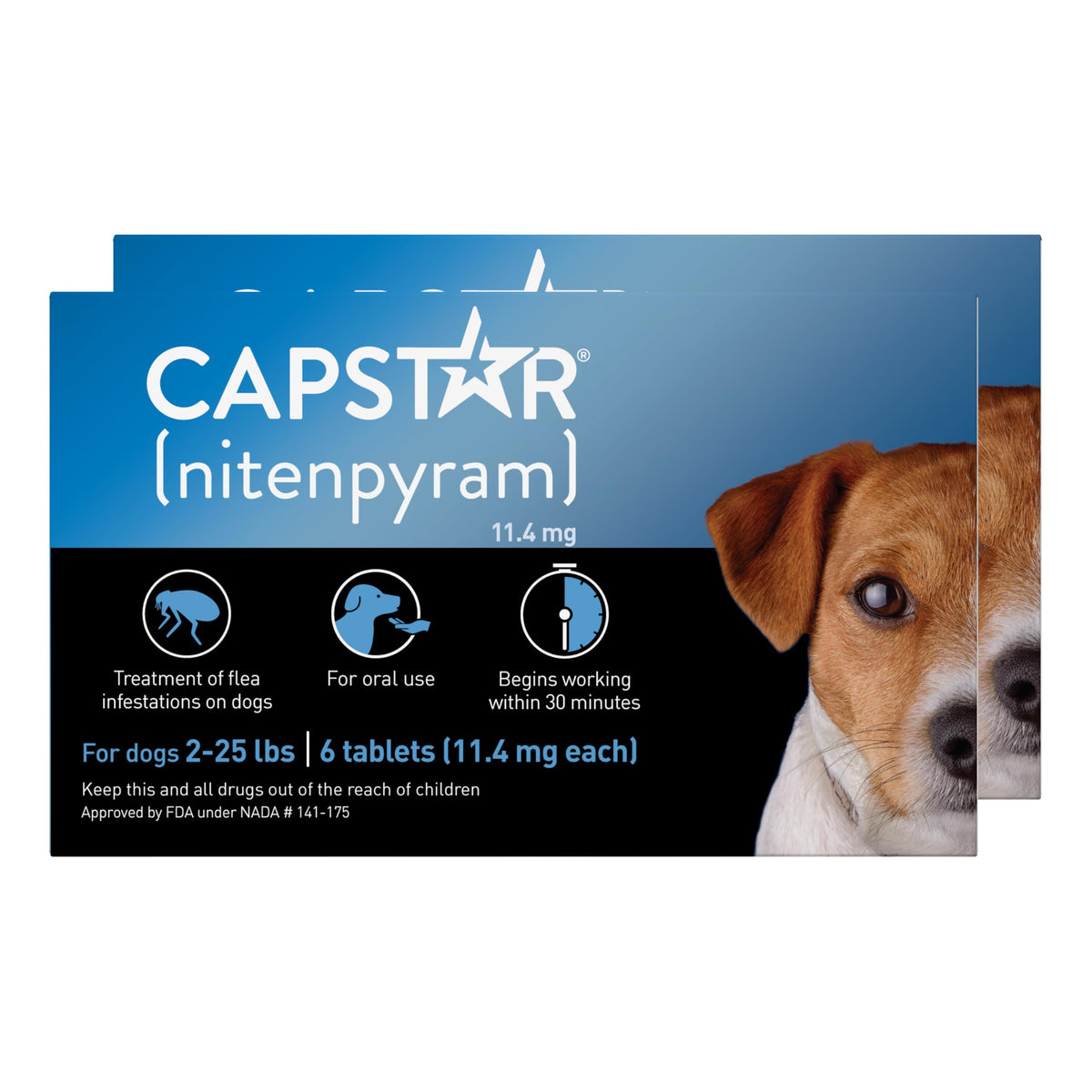 Capstar tablettes-chien-puces-rapide: action rapide sur les puces.