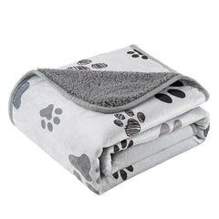 CAPT.SNOOZE, couverture étanche pour chien gris, protège les meubles.