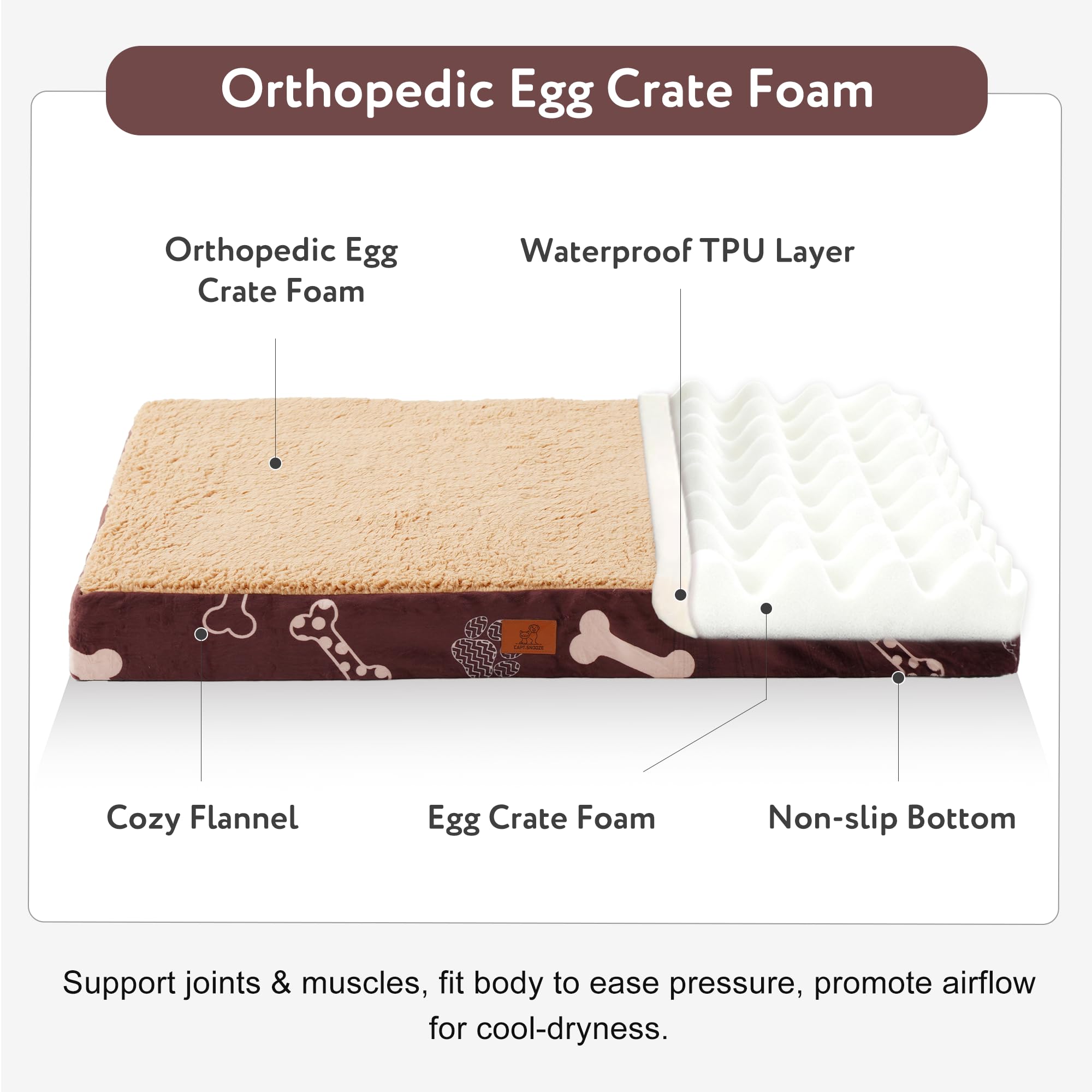 CAPT.SNOOZE surface Sherpa douce pour un toucher réconfortant.