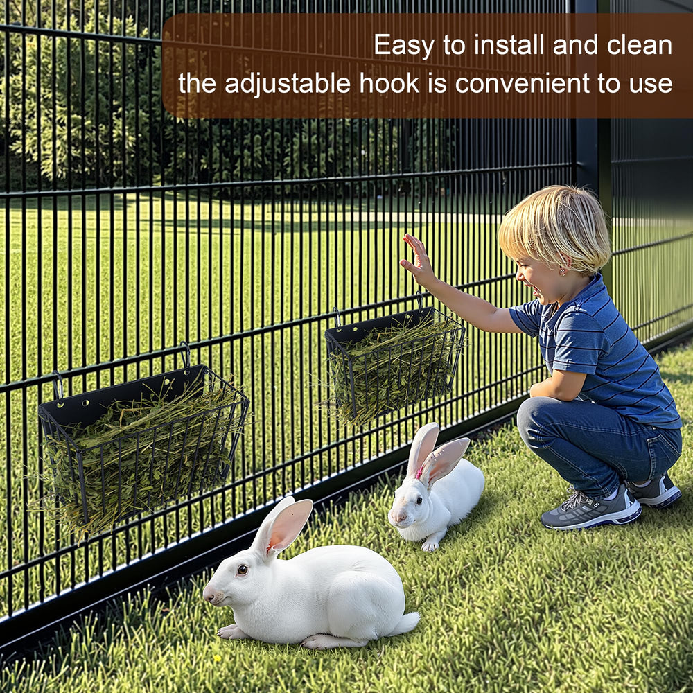 CAIQINLI accessoire polyvalent pour lapins, cobayes et chinchillas dans diverses cages.