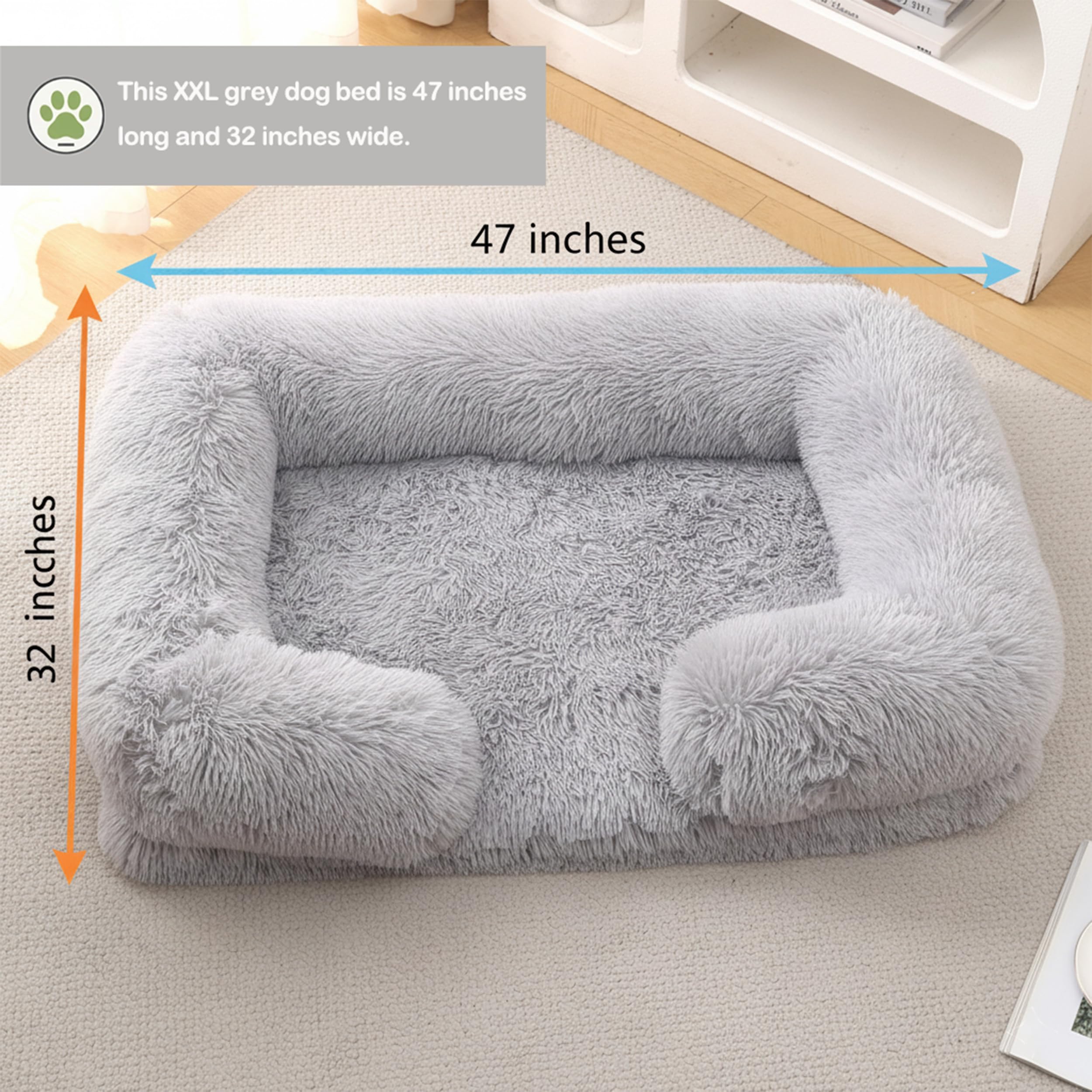 CareCooo mousse mémoire orthopédique, confort durable et soutien pour articulations.