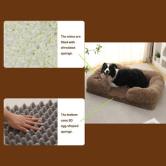 CareCooo tissu pelucheux doux avec bordures quatre côtés.