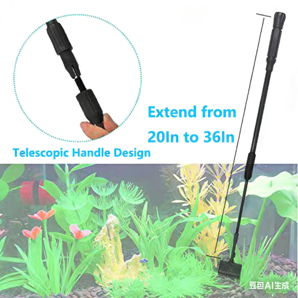 Carefree Fish manche-telescopique-20-36-pouces longueur ajustable
