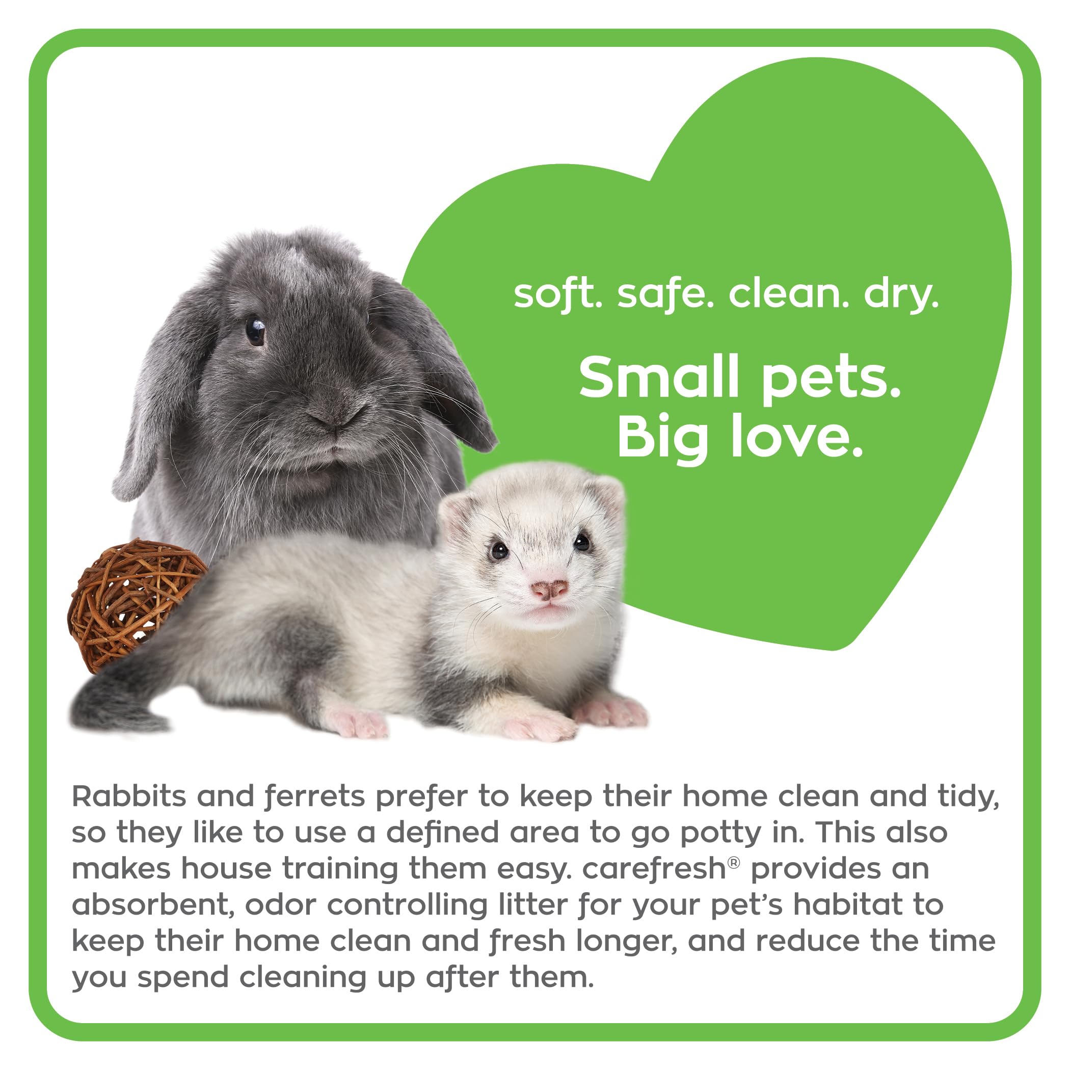 Carefresh litière odeurs d’ammoniaque: maîtrise durable.
