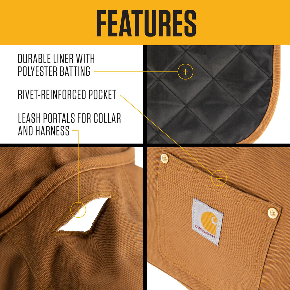 Aération au col Carhartt pour confort lors des sorties