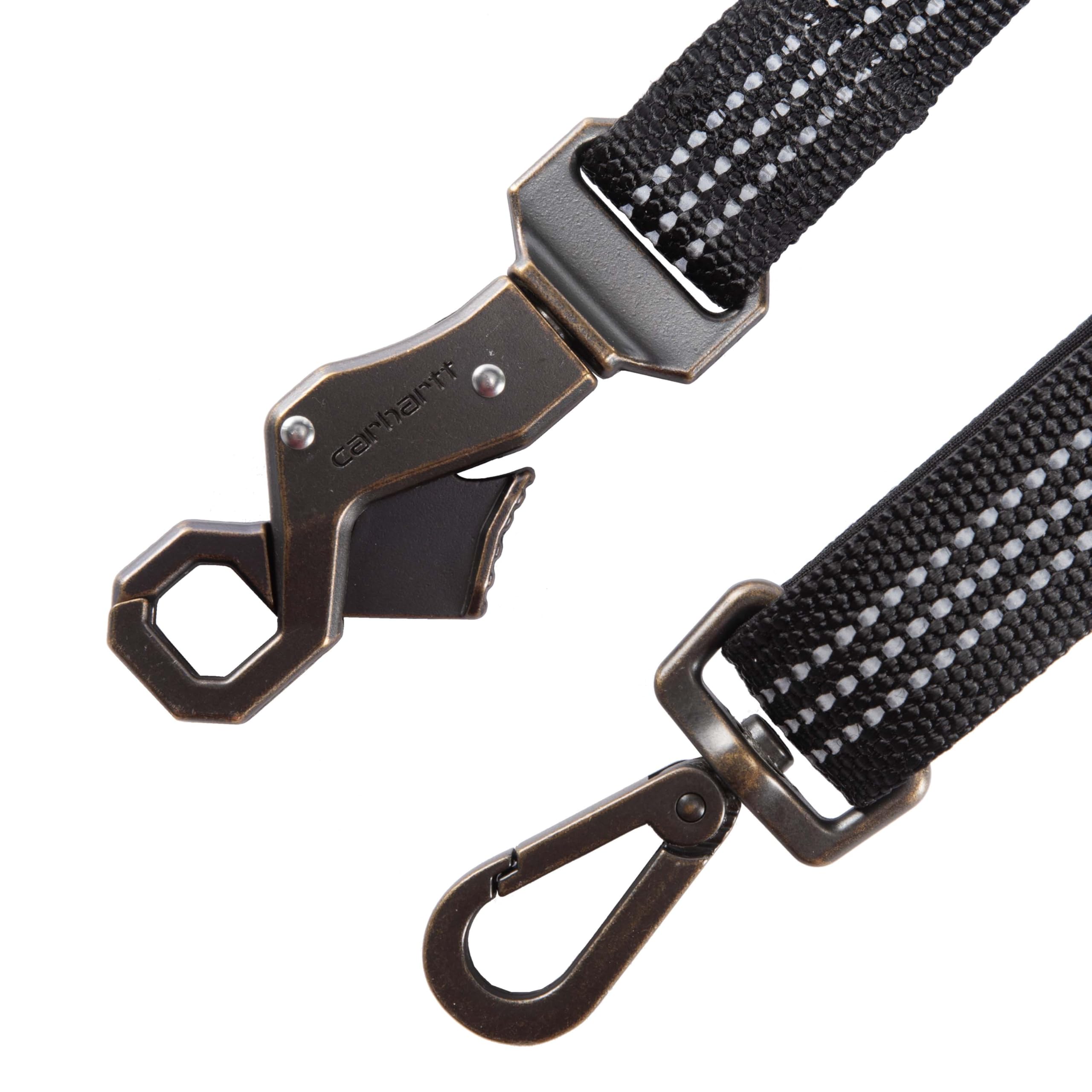 Clip Carhartt avec attachements multiples permet des fixations flexibles.