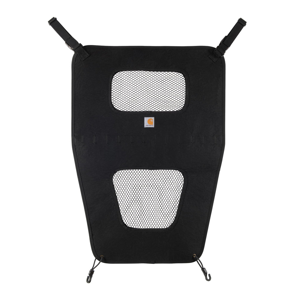 Barriere Carhartt pour chien en nylon noir prête a l'installation et securite.