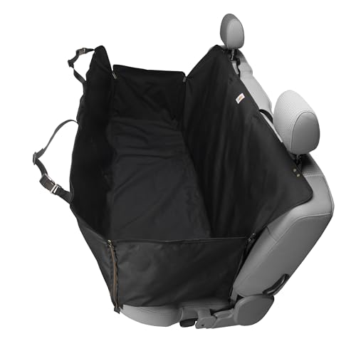 Barrière Carhartt pour chien à l'arrière, sécurité accrue pendant les trajets.