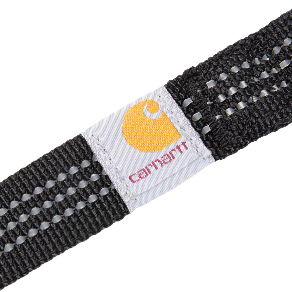 Laisse Carhartt en nylon réfléchissante pour visibilite nocturne pendant les sorties.