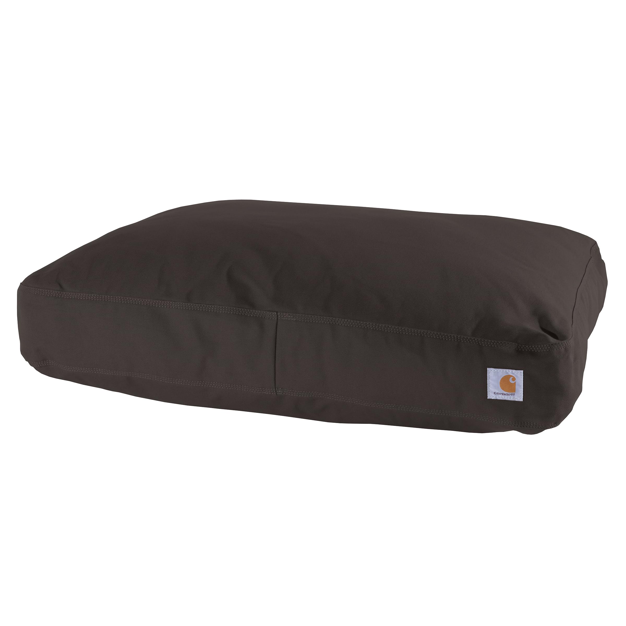 Lit Carhartt pour chien en toile coton 12 oz, extérieur robuste et durable.