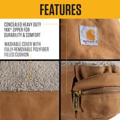Extérieur en toile 12 onces Carhartt, durabilité accrue