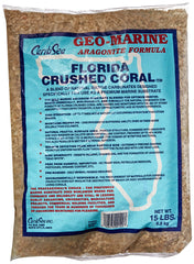Carib Sea corail concassé pour aquarium, favorise un habitat récifal naturel et le pH.