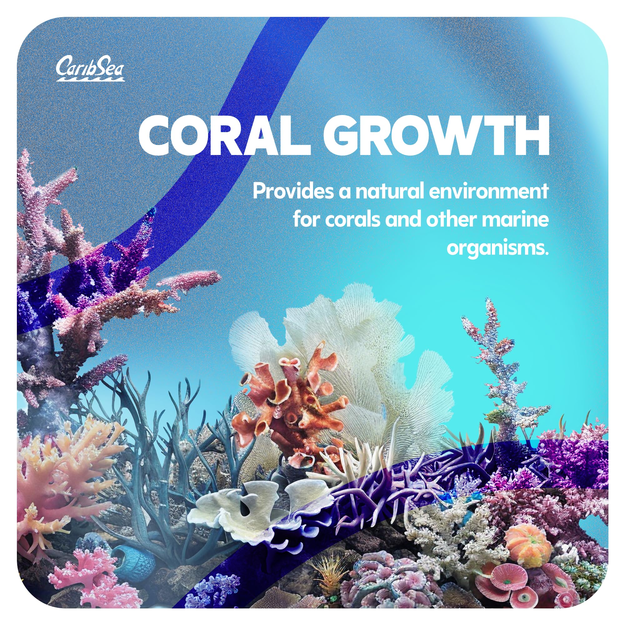 Carib Sea Purple Up facilite l'utilisation pour la croissance rapide des corallines.