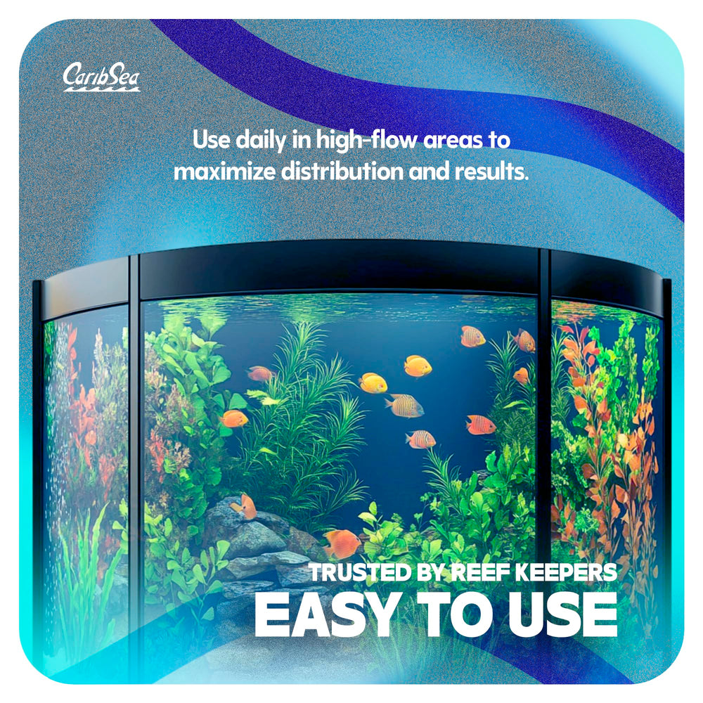Carib Sea Purple Up est conçu pour les aquariums marins et récifaux.