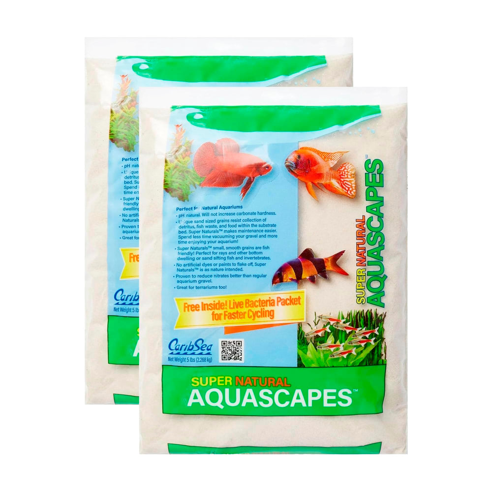 Carib Sea sable lunaire pour aquarium, couleur naturelle et ambiance dramatique